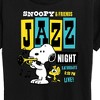 Women's - Peanuts - Snoopy and Woodstock Live Jazz Night Short Sleeve Graphic T-Shirt - 2 of 4