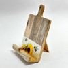 Lexi Home Mango Wood Sunflower Bee Book Holder - 2 of 4
