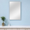 HomeRoots 59" Silver Metal Framed Accent Mirror - 2 of 3
