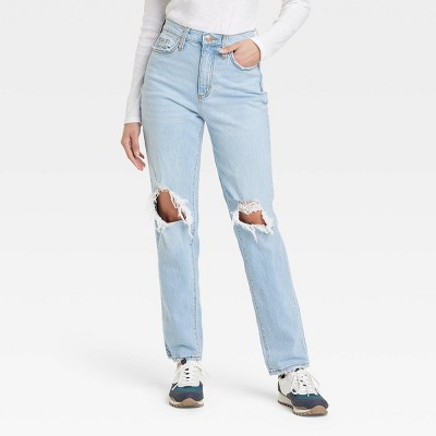 Women's High-Rise 90's Vintage Straight Jeans - Universal Thread