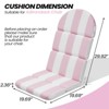 Crestlive Products Adirondack Chair Cushion Thickening Water Resistant Fade Resistant - 2 of 4