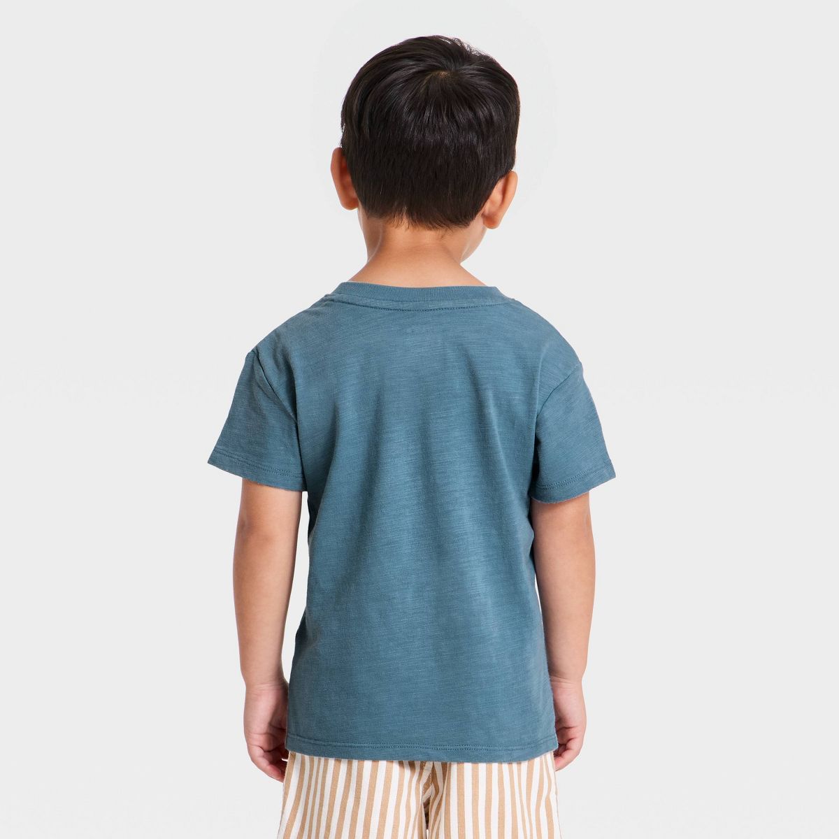 Toddler Boys' Short Sleeve Henley T-Shirt - Cat & Jack™ - thumbnail 2