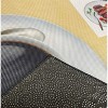 Home Mart Goods Yellow Black Espresso Modern Non-Slip Washable Low Pile Kitchen Mat - 36" x 19" - 3 of 4