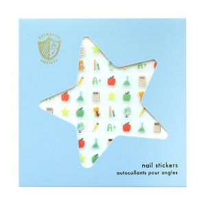 Daydream Society - Smarty Pants Subject Nail Stickers - Pack of 1 Sheet of 100 Nail Stickers - 1 of 1