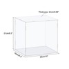 Unique Bargains Acrylic Dustproof Protection Showcase for Collectibles Display 1 Pcs - 2 of 3