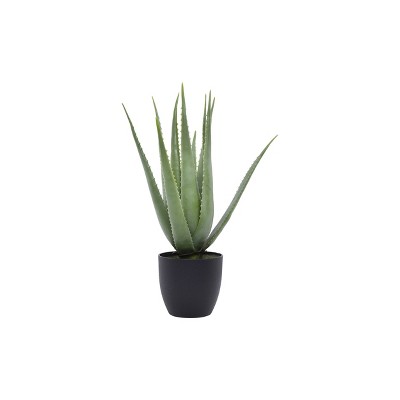 26" x 25" Artificial Faux Aloe Plant in Pot - 3R Studios