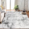Machine Washable Area Rugs Lightweight Throw Soft Carpet Boho Botanical Floral Ultra-Thin Indoor Rug - 3 of 4