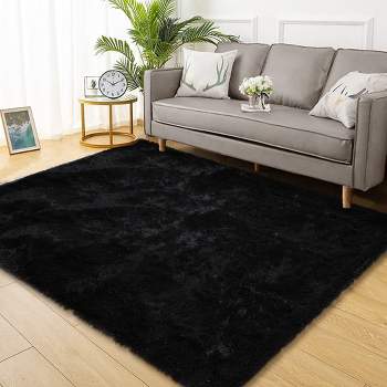 Shag Fluffy Rugs Area Rugs Soft Plush Carpet Thick Long Fur Rug for Living Room