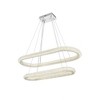 Elegant Lighting Bowen 2 - Light Chandelier in  Chrome - 2 of 4