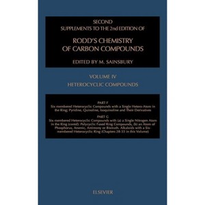 Heterocyclic Compounds Ssrcc IV Part F - (Rodd's Chemistry of Carbon Compounds, Supplements) by  Ian Salusbury (Hardcover) - 1 of 1