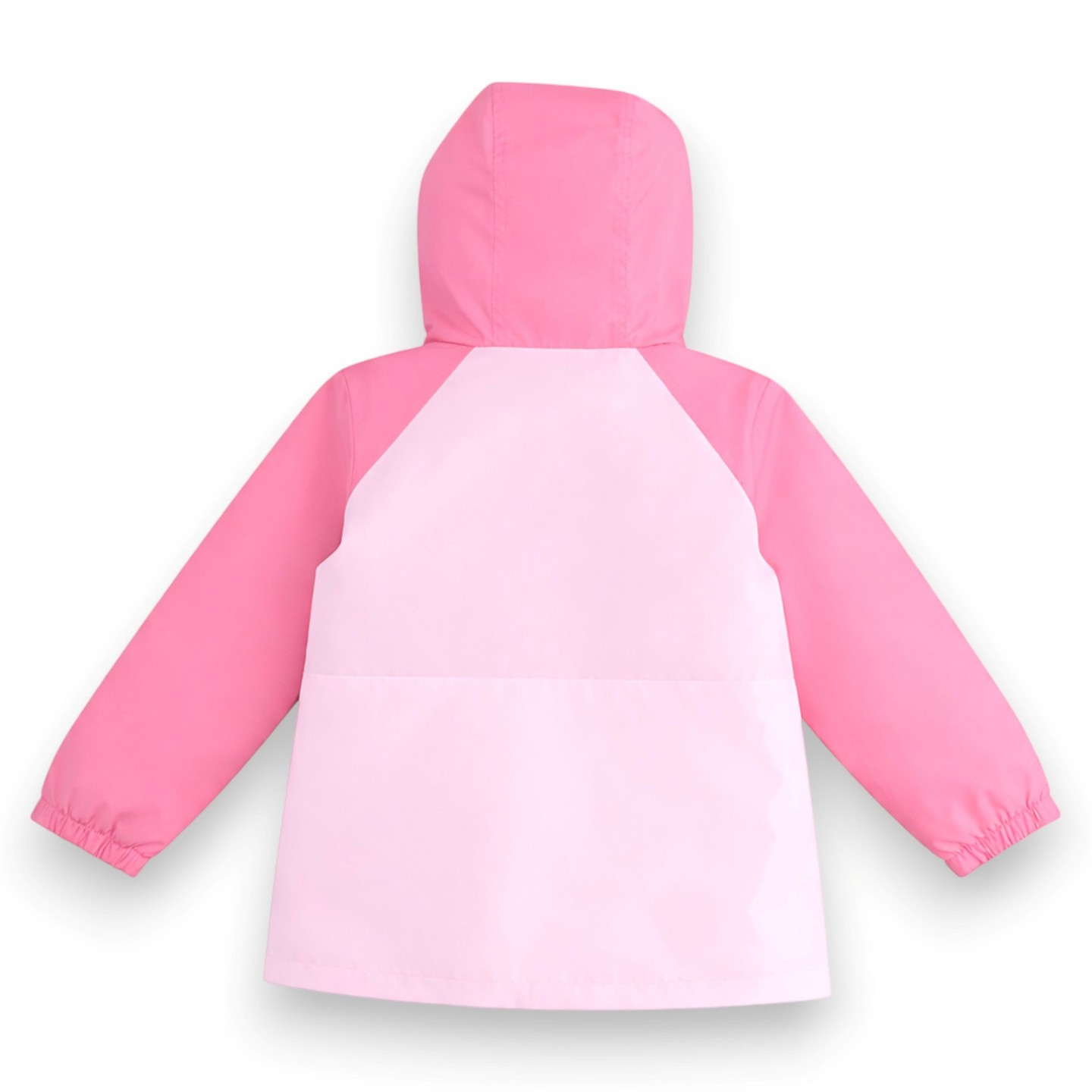 Куртка Carter's Splish-Splash Lightweight Rainslicker Rain Jacket, Pink Colorblock для девочек-малышей, цвет: Розовый — фото 3