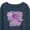 Women's - LOL Surprise! - Splash Beauty w/ Butterflies & Hearts Lightweight French Terry Wide Neck Long Sleeve Shirt - 2 of 4