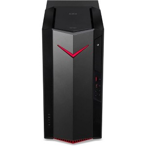 Acer Nitro Gaming Desktop Computer - NVIDIA GeForce GTX 1650 - 8GB RAM - 512GB SSD - N50-610 - Manufacturer Refurbished - 1 of 4