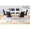 NicBex PU Leather Dining Chairs with Metal Legs,Armless Chairs for Kitchen,Living Room - 2 of 4
