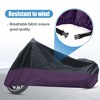 Unique Bargains 180T Rain Dust Motorcycle Cover Outdoor Waterproof Protector - 3 of 4