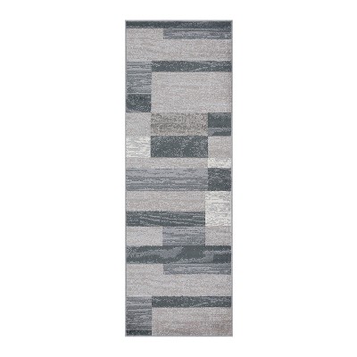 Contemporary Patchwork Geometric Indoor Area Rug by Blue Nile Mills