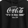 Women's - Coca-Cola - It's The Real Thing Cropped Graphic Hoodie - 2 of 3