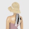 Anna-Kaci Women's Colorful Butterfly - Embellished Straw Sun Hat - 2 of 4