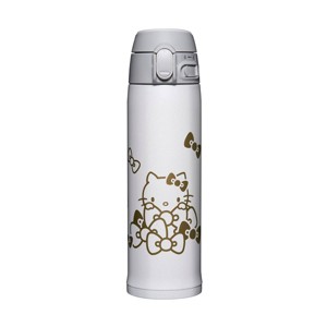 Zojirushi Hello Kitty Stainless Steel 16oz Travel Mug SM-TA48KT - White: Vacuum-Insulated, Locking Lid - 1 of 3
