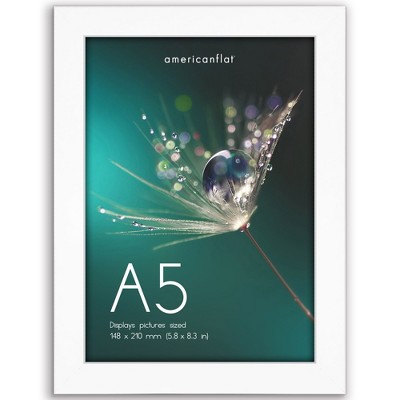 Americanflat A2 A3 A4 A5 Picture Frame and Poster Frame for Displaying Wall Decor - Perfect for Photos, Documents, and Artwork