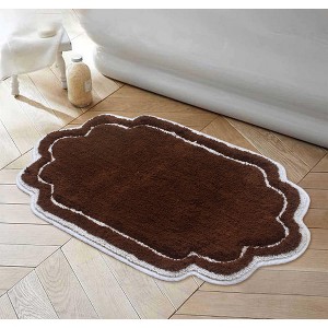 Allure Collection Cotton Tufted Bath Rug - Home Weavers - 1 of 4