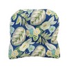 Blazing Needles, 19-inch U-Shaped Spun Polyester Outdoor Tufted Dining Chair Cushion - 2 of 2