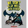 Boy's DC League of Super-Pets We Don’t Play Well With Others T-Shirt - 2 of 4