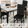 Hooseng Dining Table Set for 4, 5-Piece Kitchen Table Chairs Set, Rectangle Dining Room Table set with Four Chairs for Dining or Living Room - 4 of 4