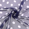 INSPIRE CHIC Women's 1950s Polka Dots Chiffon Retro Lightweight Soft Sheer Long Scarves for All Season 1Pc - 4 of 4