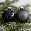 34Pcs Shatterproof Christmas Balls Ornaments Set, 2.36in Plastic Hanging Decor for Xmas Tree, Wreaths, Garlands, Holiday, Party, Wedding - 3 of 4