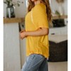 Women's Mineral Wash T Shirt - ZENANA - 2 of 4