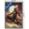Trends International Star Wars: The Book of Boba Fett - Boba on Tatooine Framed Wall Poster Prints - 3 of 4