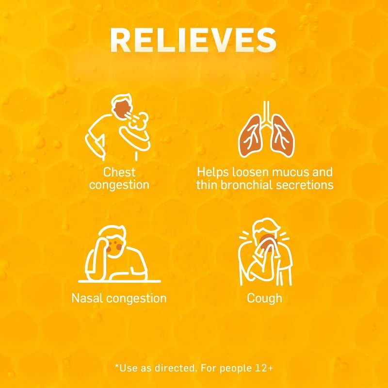 Tukol X-Pecto Miel Multi Symptom Cold Relief Liquid - Natural Honey - 4 fl oz, 5 of 9