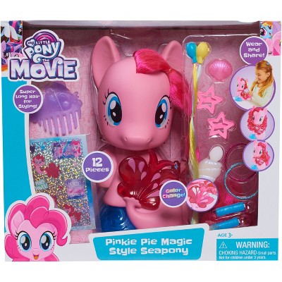 my little pony color changing magic bath figures