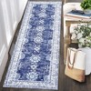 Vintage Persian Area Rug Farmhouse Floral Machine Washable Rug, Stain Resistant Non-Slip - 2 of 4