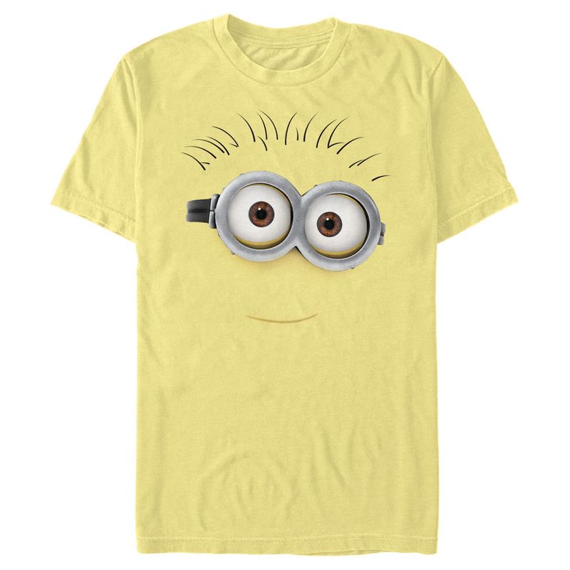 Men's Despicable Me Minions Tom Soft Smile Big Face T-Shirt, 1 of 4