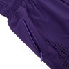 Anna-Kaci Active Women's Lazer Perforated Running Shorts Gym Athletic With Pockets Shorts - 4 of 4