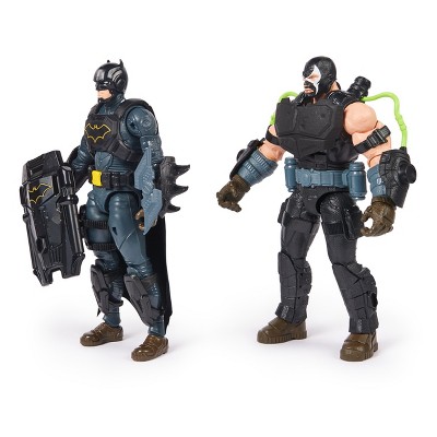 Batman vs Bane 12-inch Action Figure Set with Armor Accessories