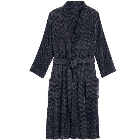 Kingsize Men's Big & Tall Terry Velour Duster Robe - Tall - 4xl/5x ...