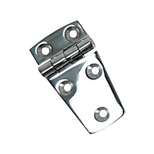 Whitecap Stamped Shortside Stainless Steel Door Hinge - 1-1/2" x 2-1/4" - 1 of 1