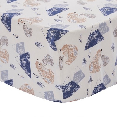 Rowan Bear Fitted Sheet  - Levtex Baby