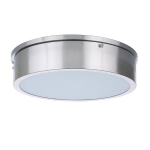 Craftmade Lighting Fenn 1 - Light Flush Mount in  Brushed Polished Nickel - 1 of 2
