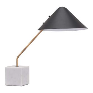 Zuo Pike Table Lamp Black & White - 1 of 4
