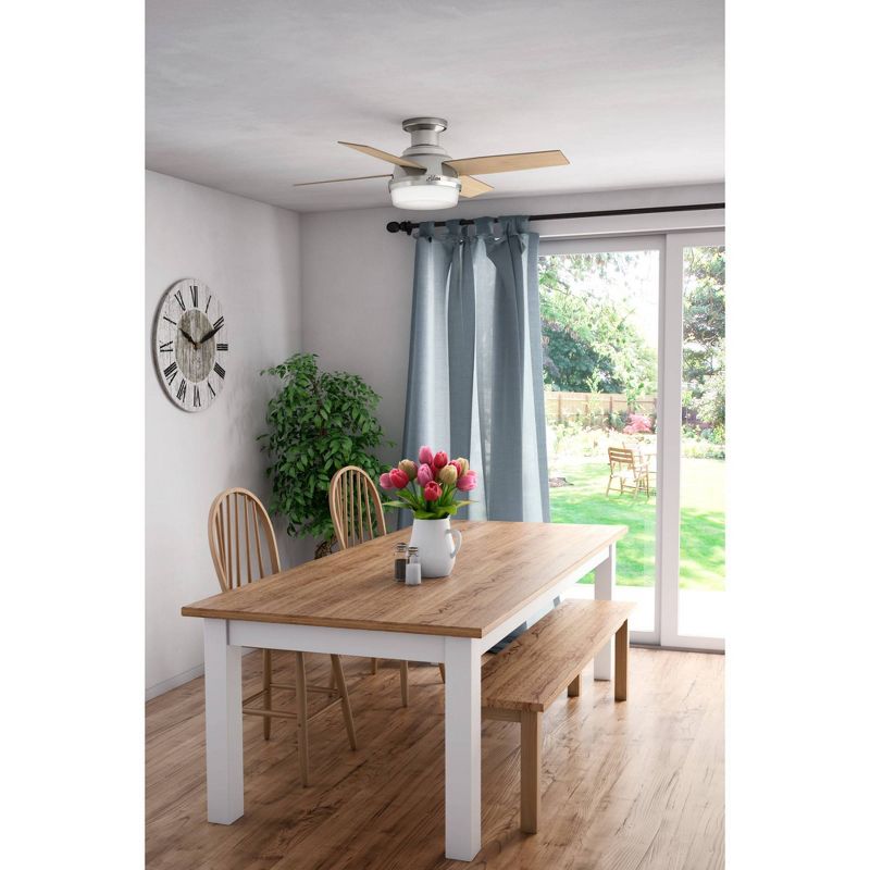  44" Dempsey Low Profile Ceiling Fan with Remote (Includes LED Light Bulb) - Hunter Fan, 3 of 16