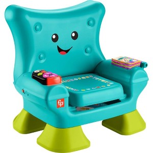 Fisher-Price Toddler Learning Toy Laugh & Learn Smart Stages Chair with Music Lights & Activities for Infants Ages 1+ Years, Teal - 1 of 4