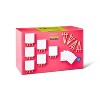 10pk Paintapalooza Stretched Canvas Party Pack - Mondo Llama™: Canvases to Paint On, 4x4 White Art Canvases, 0.5" Depth - 3 of 4