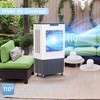 Topteng 15000 BTU Portable Air Conditioner, Cools 900 Sq.Ft, Evaporative Air Cooler, Remote Control - 4 of 4
