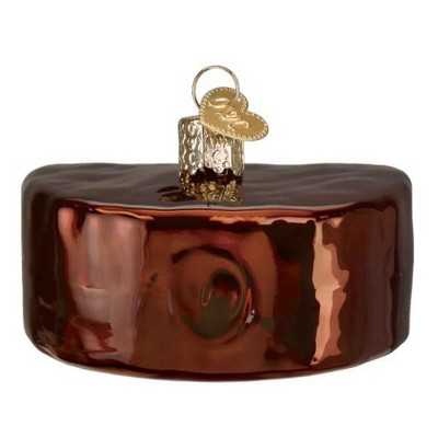 Old World Christmas Chocolate Cream Filled Glass Ornament