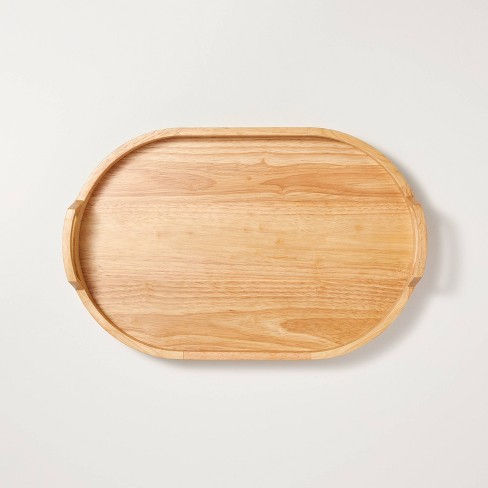 Oval Wooden Tray