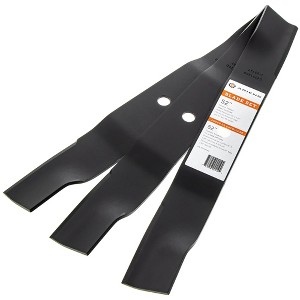 Ariens 3 Pack Alloy Steel High-Lift 18" Mower Blades for 52" Deck IKON XD & EDGE - 1 of 4